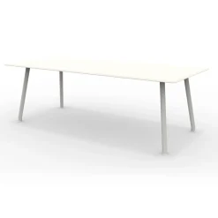 Viadurini in the Garden Gartentische Aus Aluminium-220x100 cm Outdoor Aluminium Tisch in verschiedenen Ausführungen - Resplendent