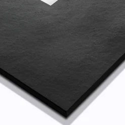 Viadurini Bathroom Rechteckige Duschwannen-120x90 Duschwanne aus Stein-Effekt-Harz mit Stahlgitter - Domio