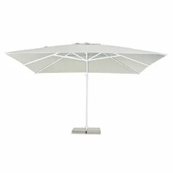 Viadurini in the Garden Gartenschirm-4x4 Gartenschirm mit naturfarbenem Polyestergewebe - Fasma