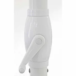 Viadurini in the Garden Gartenschirm-4x4 Gartenschirm mit Polyestertuch und Stahlsockel - Nastio