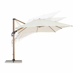 Viadurini in the Garden Gartenschirm-3x4m Gartenschirm aus Aluminium und Polyester, Homemotion - Marco