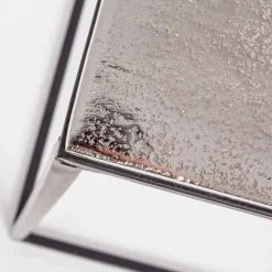 Viadurini Living Moderne Couchtische-Zusammensetzung 3 Couchtische aus Aluminium und Stahl Homemotion - Salvio