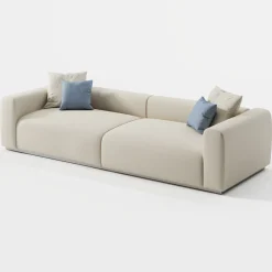 Viadurini in the Garden Gartensofas-Zusammensetzung des Gartensofas aus Marinesperrholz Made in Italy - Bahias