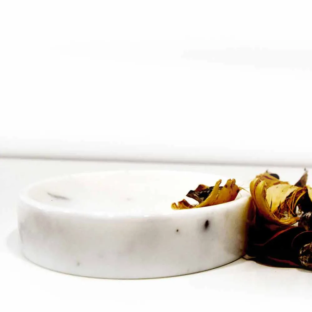 Viadurini Bathroom Badzubehör-Zusammensetzung von 3 Badezimmerzubehör aus poliertem Marmor Made in Italy - Trevio