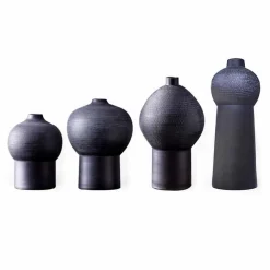 Viadurini Living Deko Vasen-Zusammensetzung von vier dekorativen Keramikvasen im modernen Stil - Positano