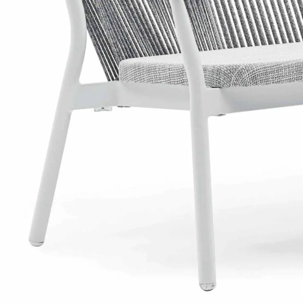 Varaschin Gartensofas-Zweisitzer Garden Stacking Sofa Aluminium und Stoff - Smart By