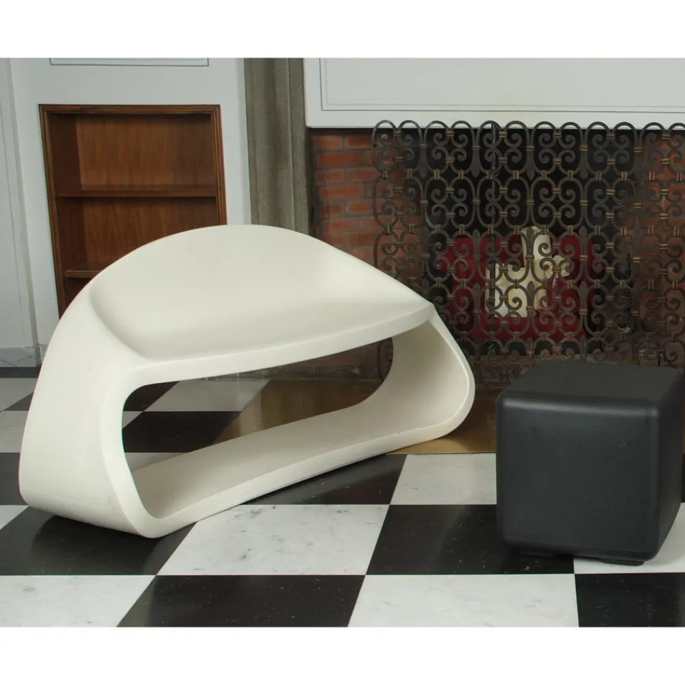 Viadurini in the Garden Gartensofas-Zweisitzer-Sofa für den Innen- oder Außenbereich aus Polyethylen Made in Italy - Doubles